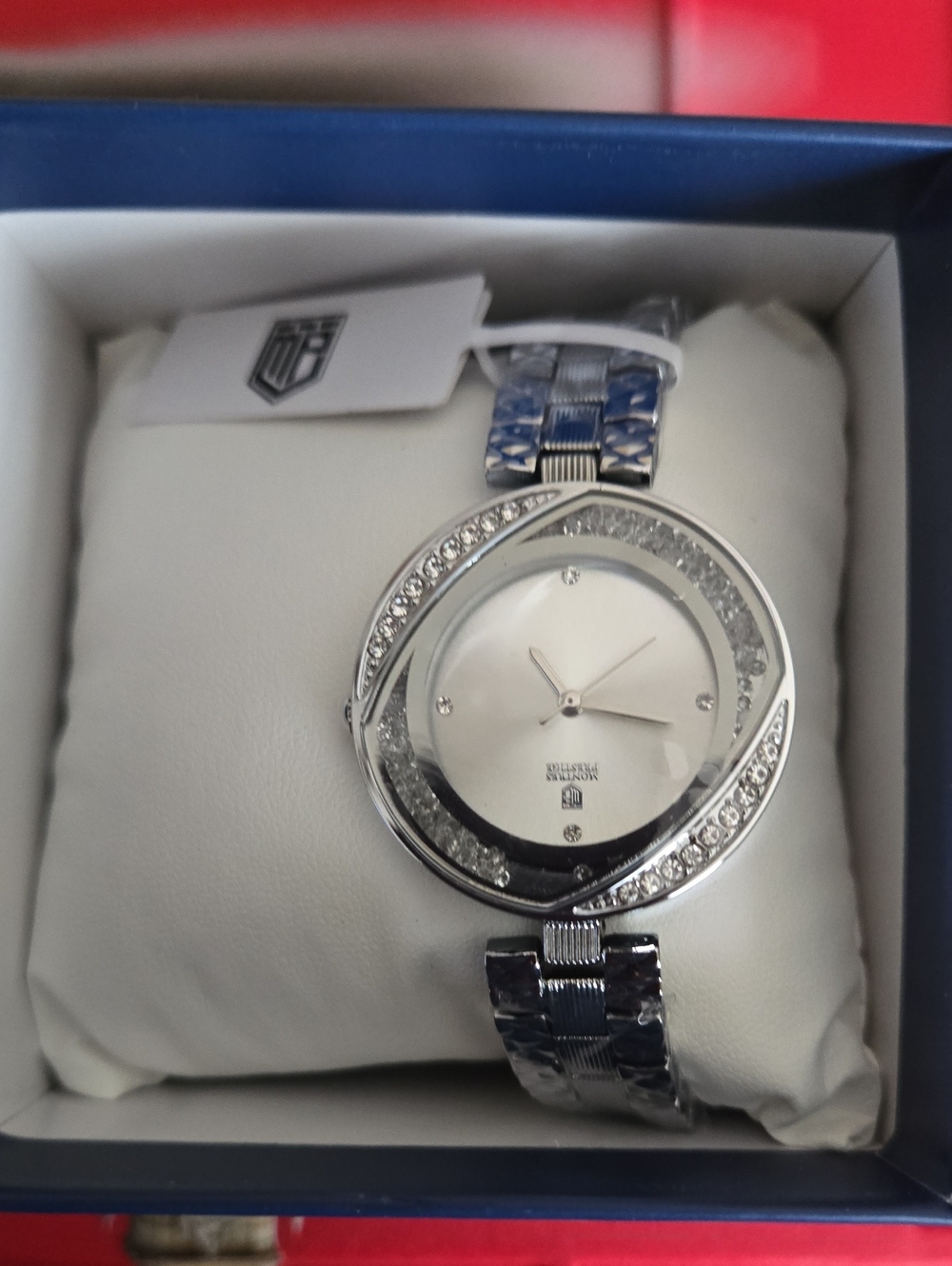 Invicta Silver Crystal-Accent Women's Bracelet Watch